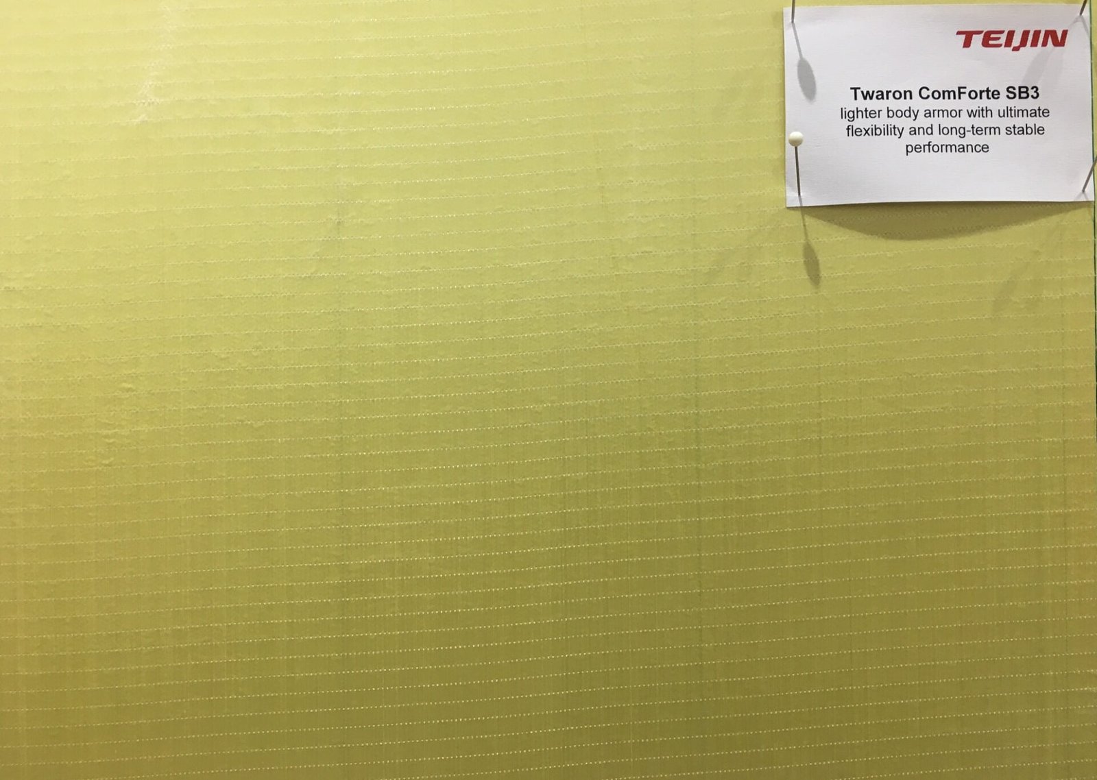 New Teijin Aramid Body Armor Stops Both Blades and Rounds - EnGarde